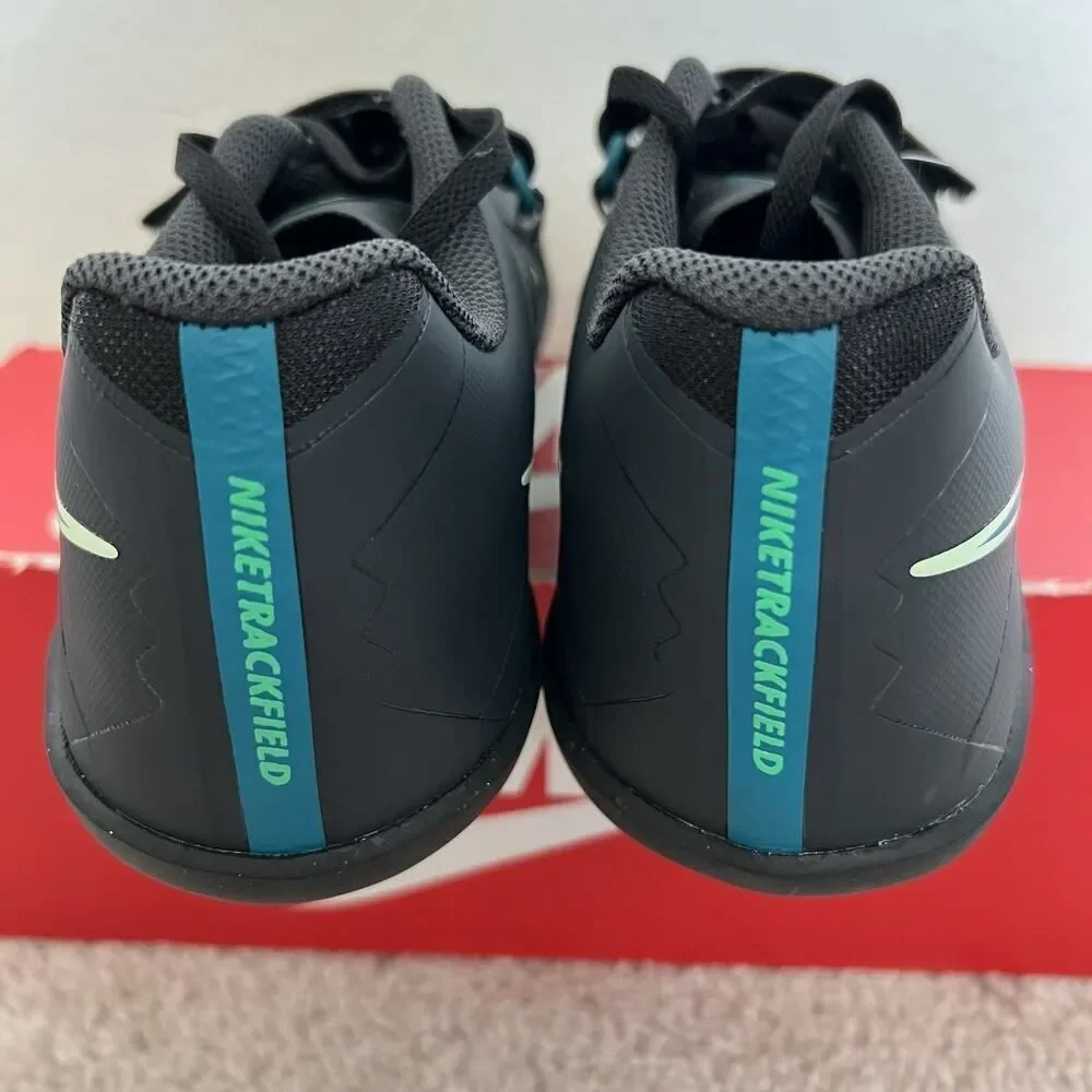 Nike Zoom Rival SD 2 Throw Track Shoes Black Electric Algae FZ9606-001 Size 10